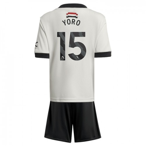 Conjunto/Equipación Manchester United Yoro 15 Niño Tercera 2024-25 Conjunto/Equipación Manchester United Yoro 15 Niño Tercera 2024-25